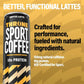Throne Sport Coffee, Coffee Latte, 10g Protein, 150mg Caffeine, 12Pk