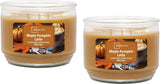 Mainstays 11.5oz Scented Candle 2-Pack (Maple Pumpkin Latte)