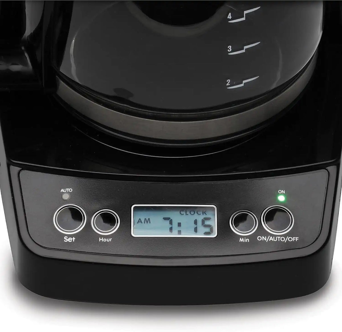 Capresso 5-Cup Mini Drip Coffee Maker, Black and Stainless Steel