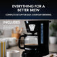 Newhouse Electric Coffee Machine NHCM-001-12, 12-Cup Coffee Maker with Auto Shut Off, Electric Pot with Metal Mesh Coffee Filter Basket, ETL Certified for Hospitality and Residential Use