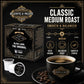 A&P Original Medium Roast Coffee Pods, 100% Arabica, 72 Count