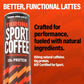 Throne Sport Coffee, Mocha Java Latte, 10g Protein, 150mg Caffeine, 12Pk