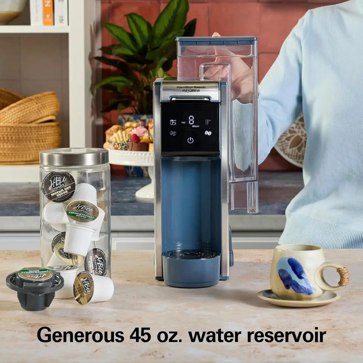 Hamilton Beach FlexBrew Advanced 4-in-1 Single Serve Coffee Maker