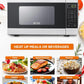 Commercial Chef 0.9 Cu. Ft. Countertop Microwave Oven, CHM990W, White