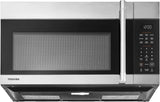 TOSHIBA Over-the-Range Microwave Oven, 1.9 Cu.Ft, 1000W, Stainless Steel