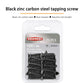 #10 X 1 Black Screw,Flat Head Phillips Wood Screw, Electroplating Black Carbon Steel, #10 X 1-Inch, 75Pcs
