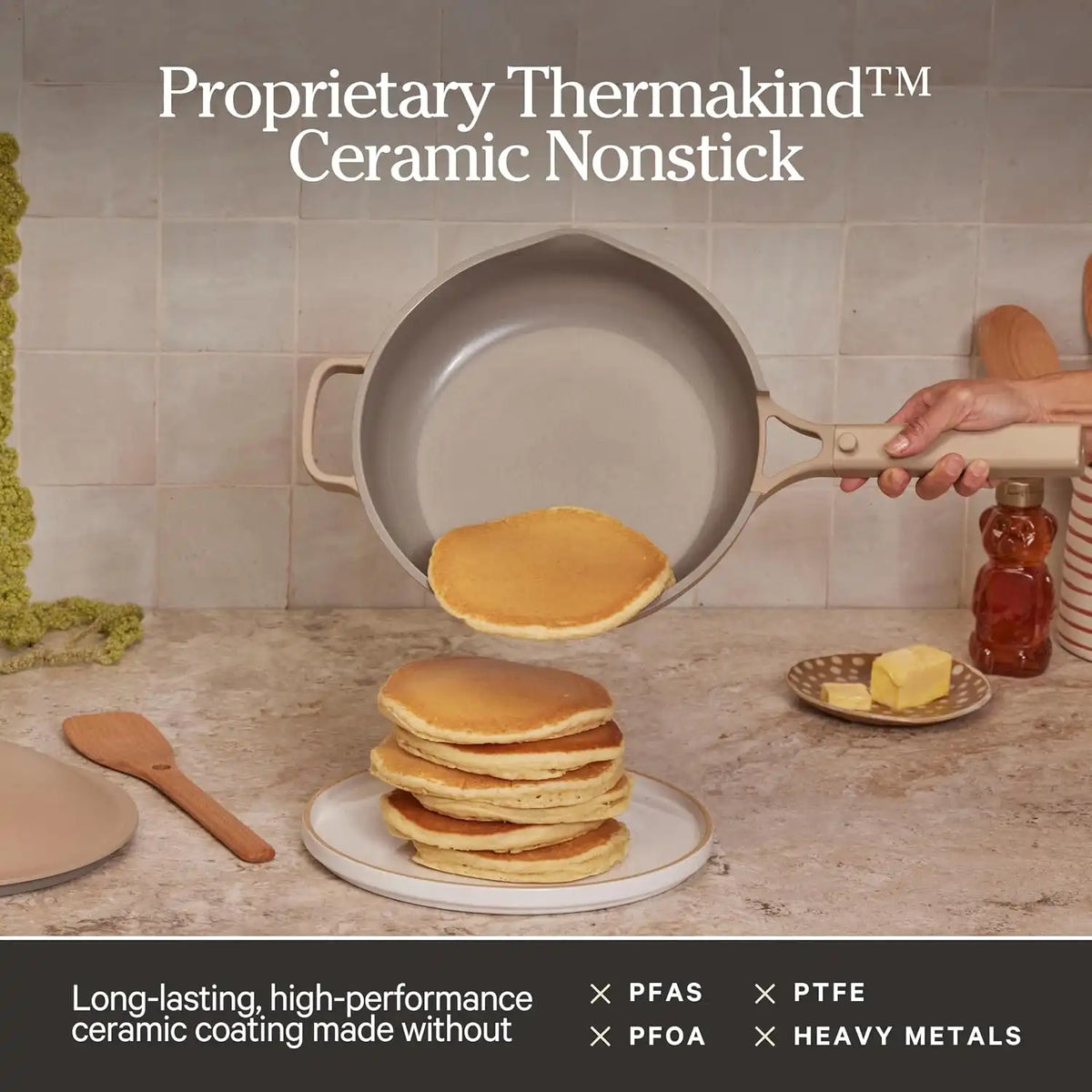 Our Place Large Always Pan, 12.5" Ceramic Nonstick Pan