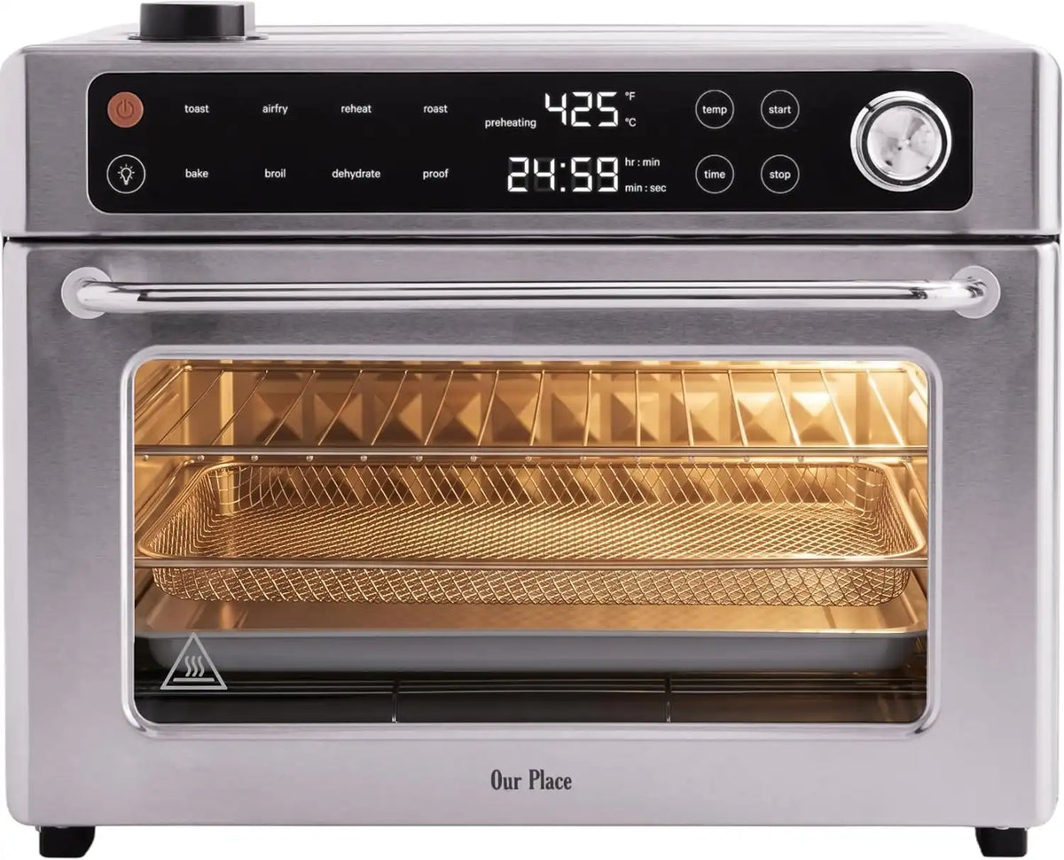 Our Place Wonder Oven Pro, 8-in-1 Digital Air Fryer Oven, 3-Rack, 30 Qt