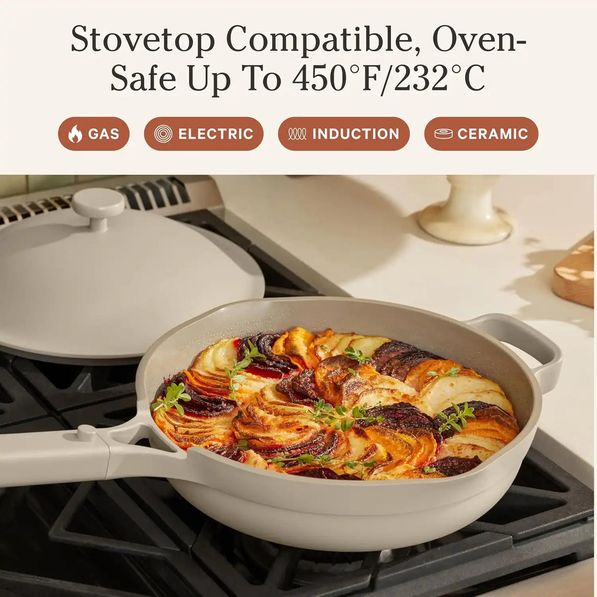 Our Place Large Always Pan, 12.5" Ceramic Nonstick Pan
