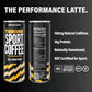 Throne Sport Coffee, Coffee Latte, 10g Protein, 150mg Caffeine, 12Pk
