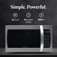 Farberware 1.3 Cu. Ft. Countertop Microwave Oven – 1000 Watts Power, Auto Cook Settings, Defrost, Easy Clean and Child Safety Lock - Stainless