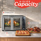 Gourmia Toaster Oven - 6-Slice Capacity, Digital Display, Stainless Steel