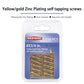 Wood Screws 8 × 3/4 inch, Phillips Flat Head Zinc Plated Screw, Self Tapping Screws for Wood Metal Plastic, Zinc Plated Carbon Steel, #8 × 3/4" Exterior Self Tapping Screws 150-pack