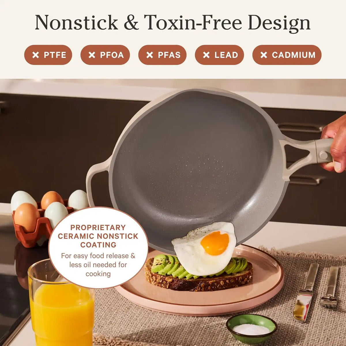 Our Place Mini Always Pan, 8.5" Ceramic Nonstick Pan