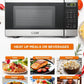 Commercial Chef 0.7 Cu. Ft. Countertop Microwave Oven, CHM770S, Stainless