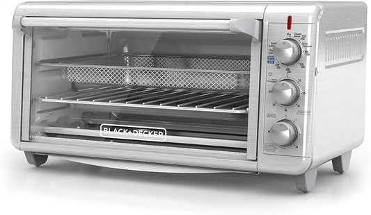 BLACK+DECKER XL 8-Slice Air Fry Toaster Oven, 5-in-1