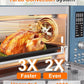 Nuwave Bravo Pro Smart Air Fryer Toaster Oven Countertop Combo