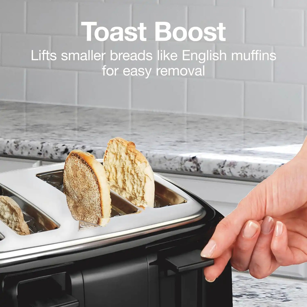 Proctor Silex 4 Slice Toaster with Extra Wide Slots For Bagels