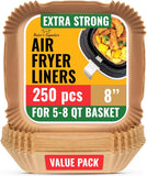 250 pcs Air Fryer Liners, Disposable Airfryer Paper Liners