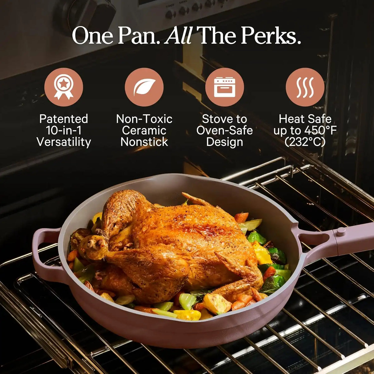 Our Place Large Always Pan, 12.5" Ceramic Nonstick Pan