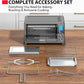 TOSHIBA 10-in-1 Convection Toaster Oven, 6-Slice Countertop Oven, 1500W