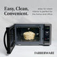 Countertop Microwave Oven, 1.1 cu. ft.1000 Watts, Black Stainless Steel