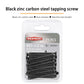 #8 X 1-1/2" Black Screw,Flat Head Phillips Wood Screw, Electroplating Black Carbon Steel, #8 X 1-1/2-Inch, 75Pcs