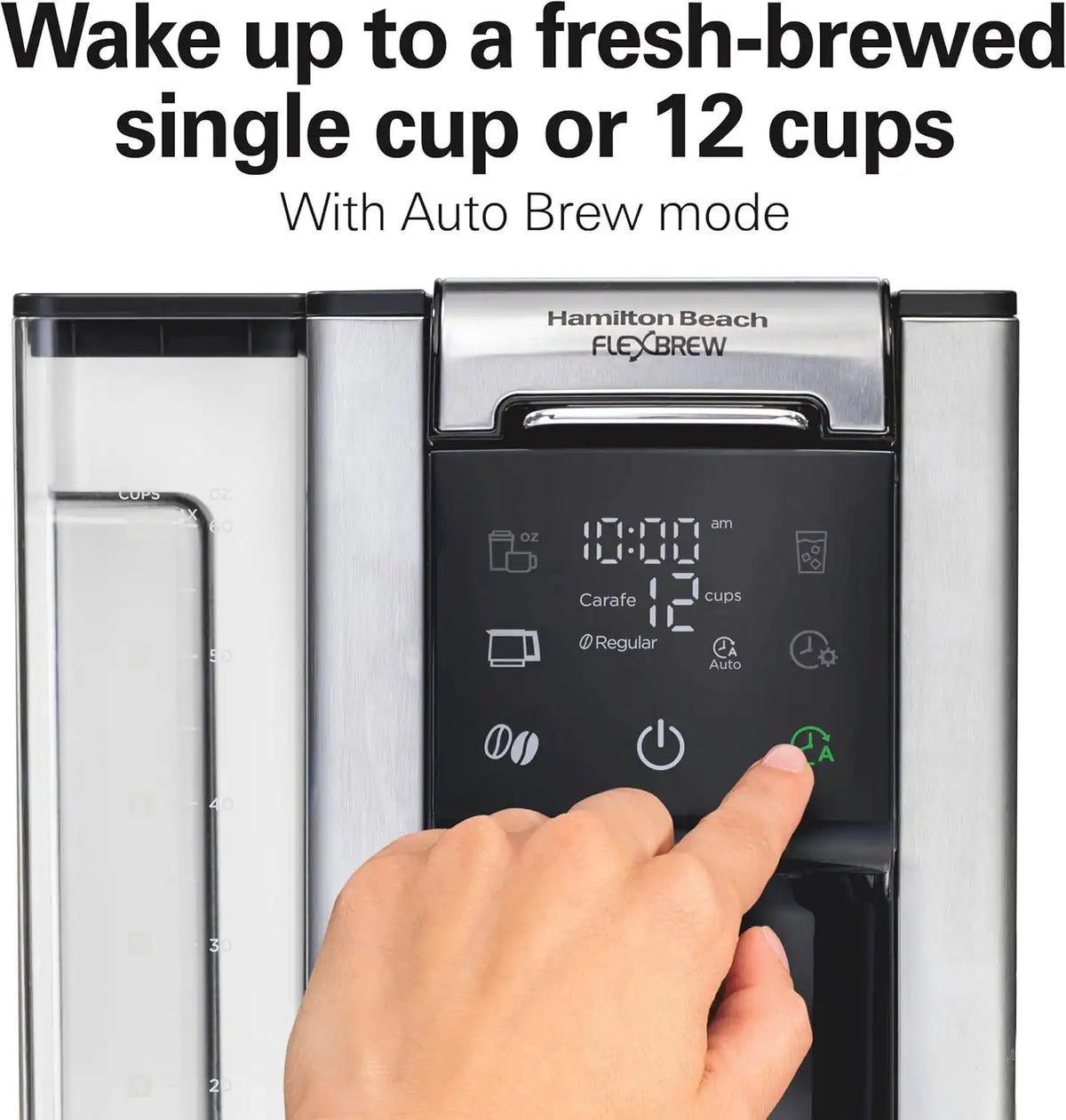 Hamilton Beach Flexbrew Advanced 5-in-1 Drip & Single Serve Coffee Maker
