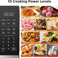BLACK+DECKER 5-in-1 Microwave Oven Air Fryer Combo, 0.9 Cu.Ft, 900W