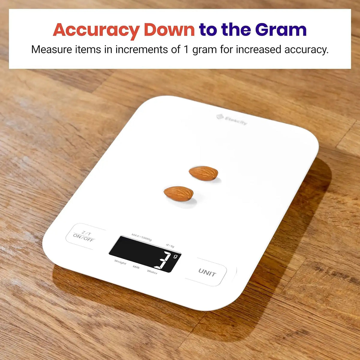Etekcity Food Kitchen Scale, Digital Grams and Ounces, Large