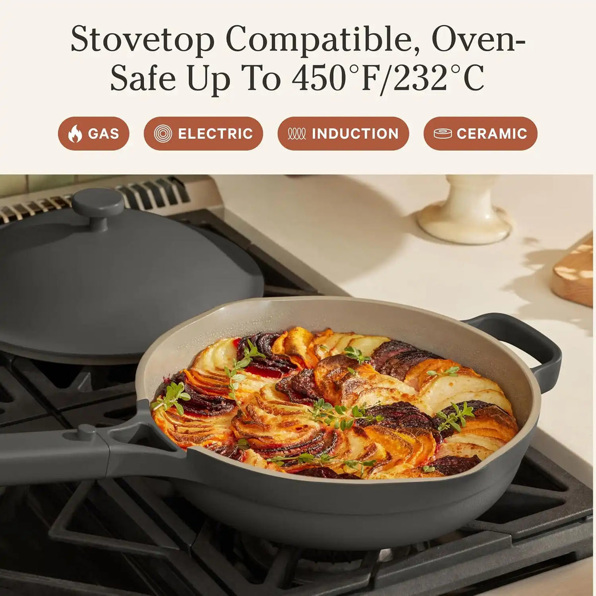 Our Place Large Always Pan, 12.5" Ceramic Nonstick Pan