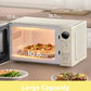 COMFEE' Retro Microwave Oven, 0.9 Cu.Ft 900W Countertop, Apricot
