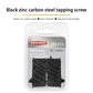 #4 X 3/4" Black Screw,Flat Head Phillips Wood Screw, Electroplating Black Carbon Steel, #4 X 3/4-Inch, 200Pcs