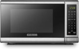 BLACK+DECKER Countertop Microwave Oven, 0.7 Cu.Ft, 700W, Stainless Steel