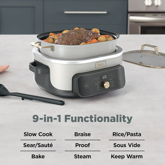 Ninja® PossibleCooker™ PRO Plus, 8.5-qt, Amazon Exclusive Bone & Champagne