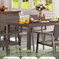 Vexwalx 10 Pcs Outdoor Dining Set, 67" HDPS Dining Set for 8, Charcoal