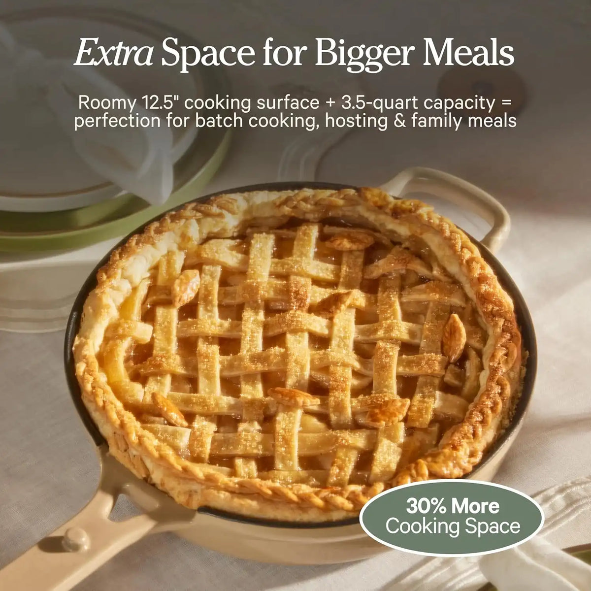 Our Place Large Always Pan, 12.5" Ceramic Nonstick Pan