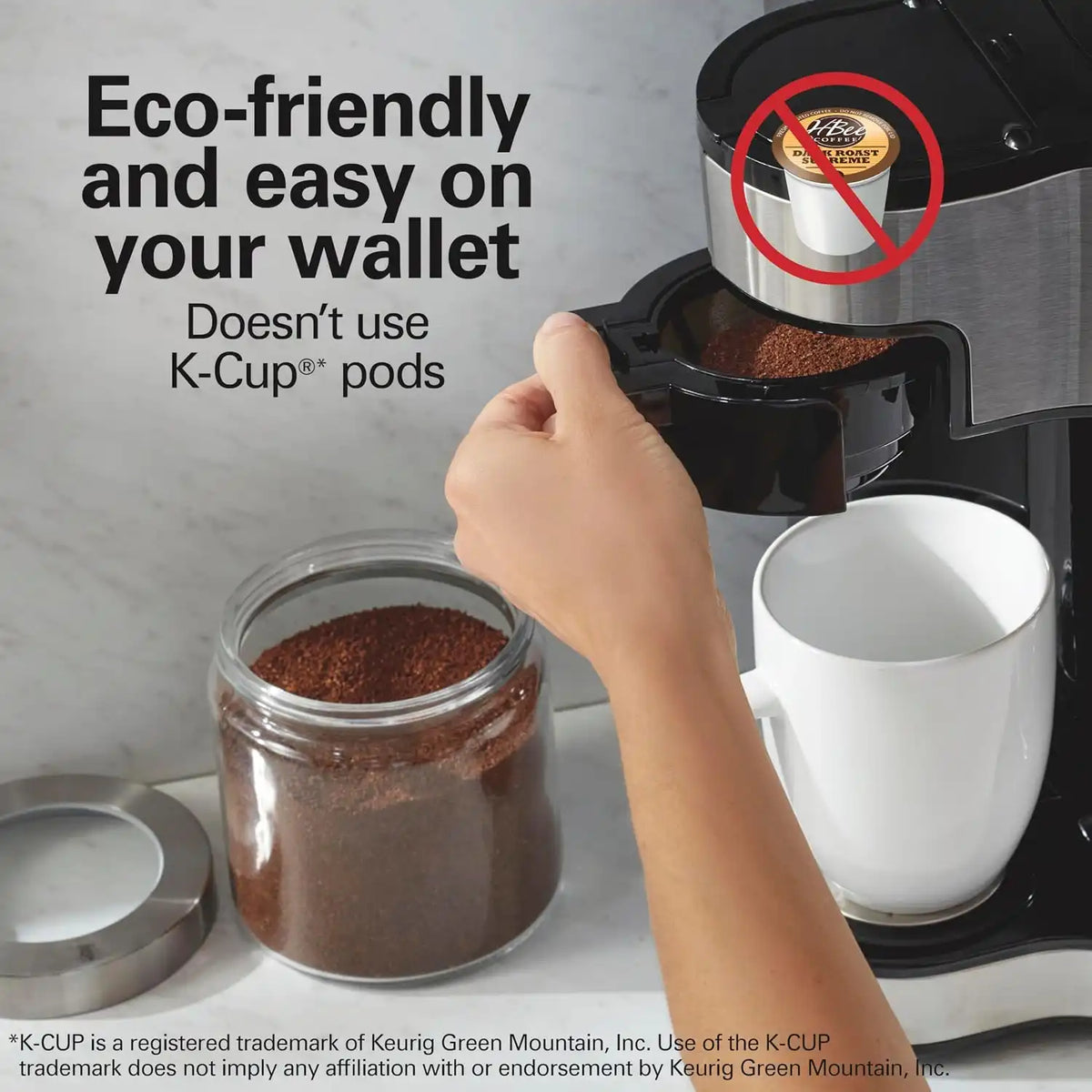 Hamilton Beach 2-Way Programmable Coffee Maker & Single Serve Coffee Maker