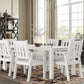 YEFU Patio Dining Chairs Set of 6, Weather Resistant HIPS, White