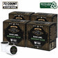 A&P Broadway Blend Medium Roast Coffee Pods, 100% Arabica, 72 Count