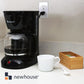 Newhouse Electric Coffee Machine NHCM-001-12, 12-Cup Coffee Maker with Auto Shut Off, Electric Pot with Metal Mesh Coffee Filter Basket, ETL Certified for Hospitality and Residential Use