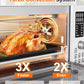 Nuwave Bravo Pro Smart Air Fryer Toaster Oven Countertop Combo