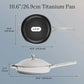 Our Place Titanium Always Pan Pro, 10.6" Nonstick Titanium Frying Pan