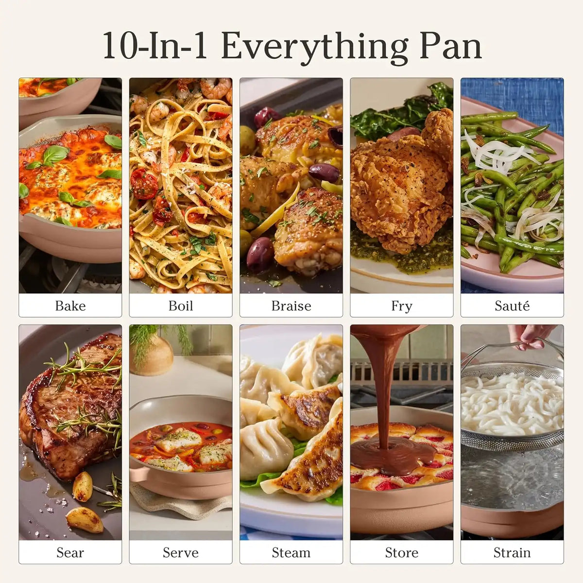 Our Place Mini Always Pan, 8.5" Ceramic Nonstick Pan