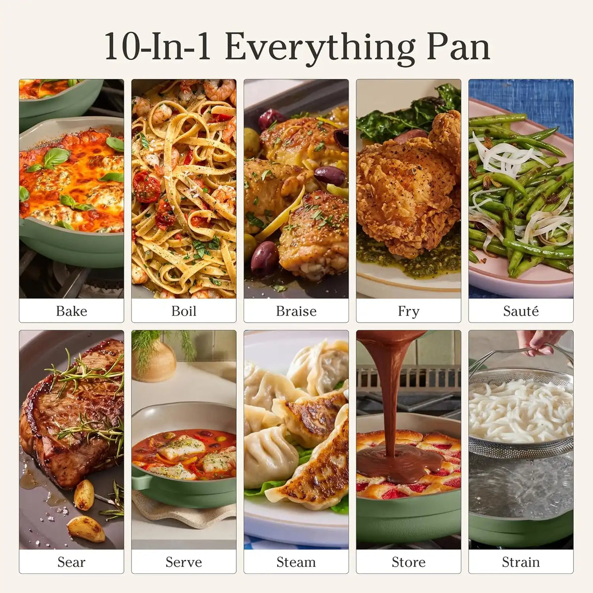 Our Place Mini Always Pan, 8.5" Ceramic Nonstick Pan