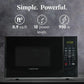 Farberware Black Microwave Oven, 0.9 Cu. Ft., 900 Watts, Countertop