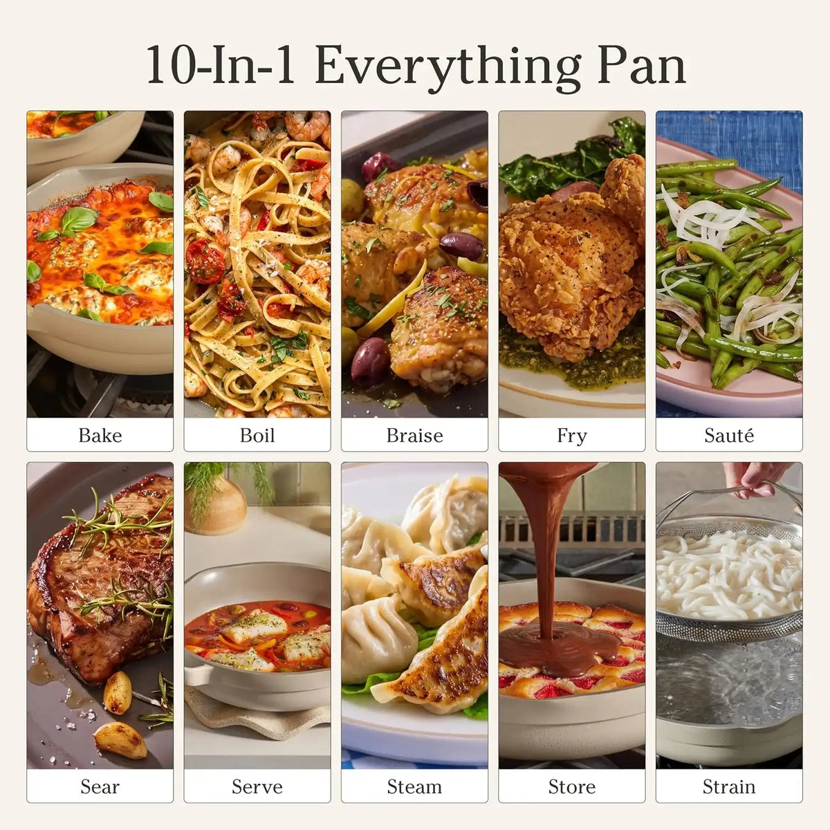Our Place Mini Always Pan, 8.5" Ceramic Nonstick Pan