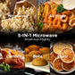 BLACK+DECKER 5-in-1 Microwave Oven Air Fryer Combo, 0.9 Cu.Ft, 900W