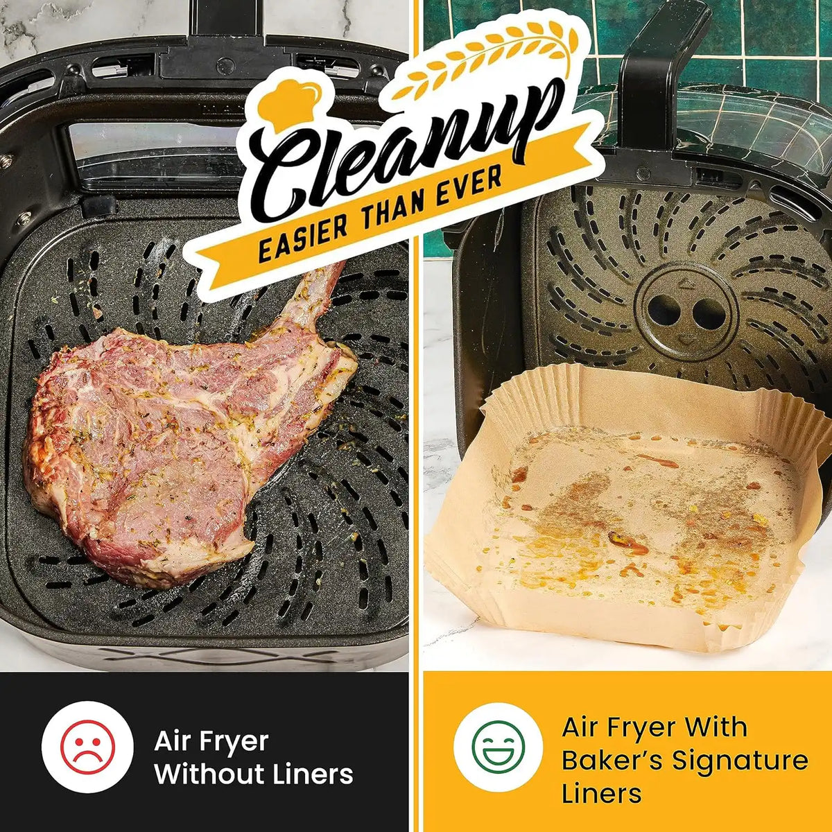 250 pcs Air Fryer Liners, Disposable Airfryer Paper Liners
